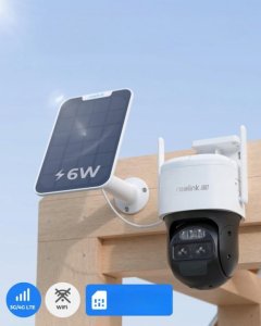 Reolink 3G/4G LTE PTZ kamera monitorująca z solarem SIM 30 m 4K 8 MP nowa 4