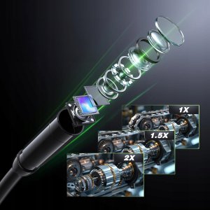 Endoskop Kamera INSPEKCYJNA FULL HD 5M Wyświetlacz IPS 4.3" LED CMOS 1080p 4