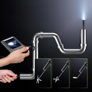 Endoskop Kamera INSPEKCYJNA FULL HD 5M Wyświetlacz IPS 4.3" LED CMOS 1080p 9