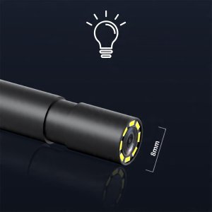 Endoskop Kamera Inspekcyjna Warsztatowa z Wyświetlaczem IPS do Rur USB-C 5m T42 Zenwire 5