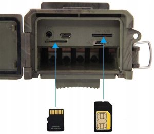 Fotopułapka Kamera Leśna Myśliwska KAMUFLAŻ IR 940nm FHD 16Mpx NOKTOWIZYJNA 6