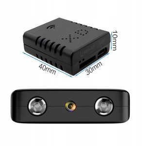 Mini kamera szpiegowska IP WiFi ukryta Full HD zdalny podgląd + aplikacja 3