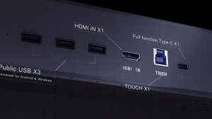 65HD1 METZ Monitor interaktywny 65 cali 4K dotykowy DLED Wi-Fi6 LAN 4GB/32GB 24/7 Android 11 z uchwytem ściennym 5