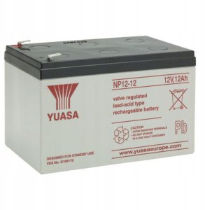 NP12-12 YUASA 12Ah 12V Akumulator AGM 2