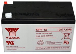 NP7-12 YUASA 7Ah 12V Akumulator AGM 2