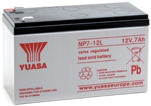 NP7-12 YUASA 7Ah 12V Akumulator AGM 4