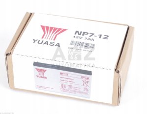 NP7-12 YUASA 7Ah 12V Akumulator AGM 5