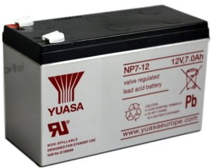 NP7-12 YUASA 7Ah 12V Akumulator AGM 8