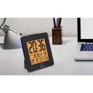 renkforce Funk Wecker 4161c12 Schwarz Alarmzeiten 2 (1383425) 2