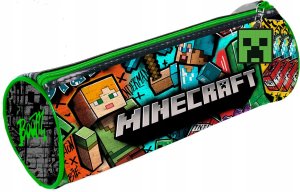 Piórnik KIDS Piórnik Szkolny Dla Dzieci Dziecka Tuba do Szkoły Minecraft / MC00052 2