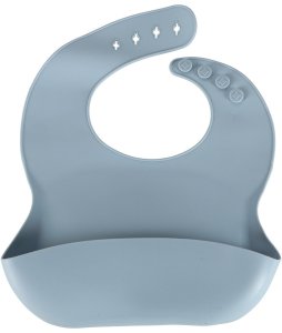 Naczynia silikonowe dla dzieci niemowląt krab zestaw 9 elementów niebieskie Kik Sp. z o. o. Sp. k. 3