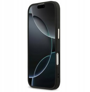 Etui Guess 4G Big 4G Classic Logo do iPhone 17 czarny złoty 5