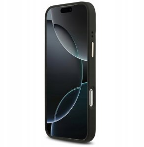 Guess Etui 4G Stripe MagSafe do iPhone 17 Pro Max czarny 4