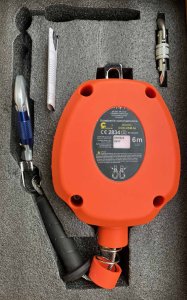 Consorte Urządzenie Samohamowne 6 Metrów Usm Srl Lina Stalowa Asekuracja Con-Usm-6S 5901832518792 7