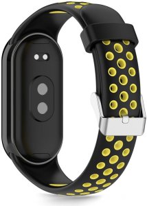 Tech-Protect Pasek Tech-Protect IconBand Air Xiaomi Smart Band 8 / 9 / 10 / NFC Black/yellow 2