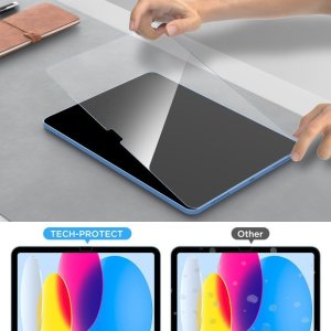Tech-Protect Szkło hartowane Glass Fit+ do Samsung Galaxy Tab S10 Lite 10.9 X400 / X406b Clear [2 PACK] 3
