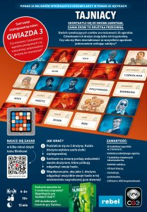 Rebel Gra planszowa Tajniacy (nowa edycja) 4