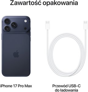 Smartfon Apple iPhone 17 Pro Max 512GB Głębinowy Błękit (MFYU4) 8