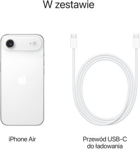 Smartfon Apple iPhone Air 5G 1TB Biały  (MG2X4HX/A) 7