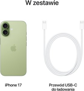 Smartfon Apple iPhone 17 8/512GB Zielony  (MG6V4HX-A) 7