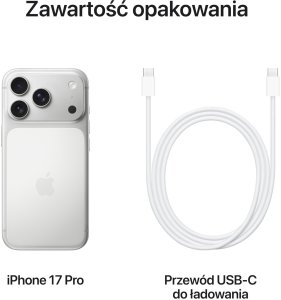 Smartfon Apple iPhone 17 Pro 5G 12/1TB Srebrny  (MG8P4ZD/A) 8