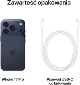 Smartfon Apple iPhone 17 Pro 256GB Głębinowy Błękit (MG8J4) 8