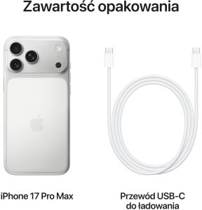 Smartfon Apple iPhone 17 Pro Max 5G 12/1TB Srebrny  (MFYV4HX/A) 8