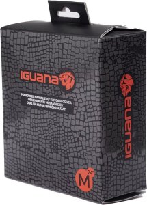 Pokrowiec na walizkę Iguana BORGE M czarny 2