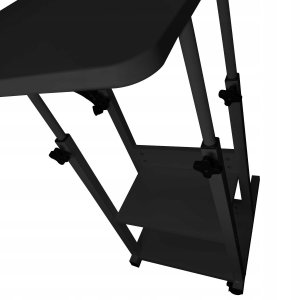 MOZOS BLD-BK MOBILNY WÓZEK STOLIK NA KOŁACH POD PROJEKTOR LAPTOP KOMPUTER 10