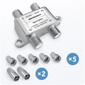 Splitter antenowy rozgałęźnik pasywny 3-wejściowy 52400 MHz Berdsen BD-957 4