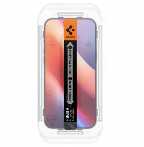 Spigen Glass tR EZ Fit Pro HD 1 Pack, transparency - iPhone 17/16 Pro / 17 4
