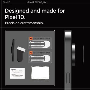 Spigen Glass tR EZ Fit Optik 2 Pack, crystal clear - Google Pixel 10 14