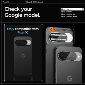Spigen Glass tR EZ Fit Optik 2 Pack, crystal clear - Google Pixel 10 10