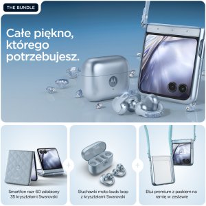 Smartfon Motorola Razr 60 5G 8/256GB Niebieski  (PB860055SE) 3