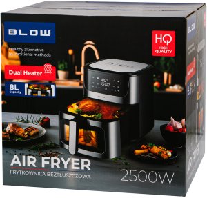 Frytkownica beztłuszczowa Blow 44-600# Air fryer blow 2500w 8l 31