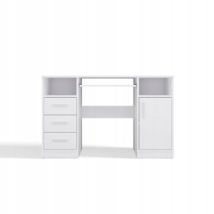 Biurko Delta Białe 120 cm x 60 cm 8