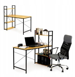 Biurko ModernHome Beżowe 120 cm x 64 cm 15