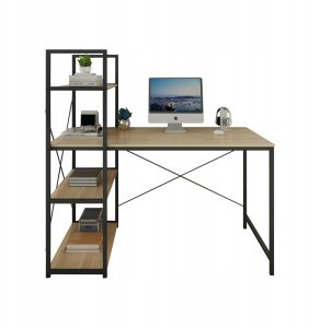 Biurko ModernHome Beżowe 120 cm x 64 cm 2