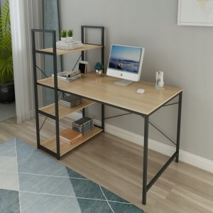 Biurko ModernHome Beżowe 120 cm x 64 cm 4