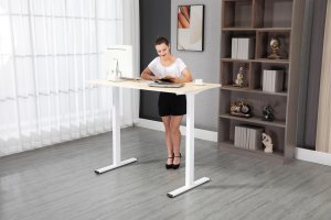 Biurko Vertigo RXD1-3-2RR Czarne 120 cm x 60 cm 9