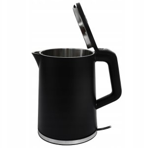 Czajnik elektryczny bezprzewodowy turystyczny 1500 W 1.2 l obrotowy czarny 6