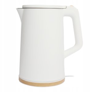 Czajnik elektryczny bezprzewodowy turystyczny 1500 W 1.7 l obrotowy biały 2