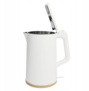 Czajnik elektryczny bezprzewodowy turystyczny 1500 W 1.7 l obrotowy biały 6