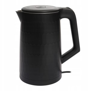 Czajnik elektryczny bezprzewodowy turystyczny 1500 W 1.8 l obrotowy czarny 2