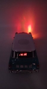 Głośnik bluetooth RETRO WS-1955 ,10W,radio FM,USB, TF,wyświetlacz LED,akumulator 1500mAh,turkusowy 10