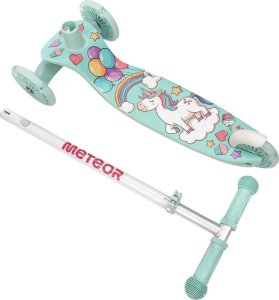 Hulajnoga Meteor trójkołowa Funny miętowa 17749 2