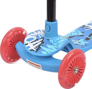 Hulajnoga Meteor trójkołowa Funny niebieska 17750 5