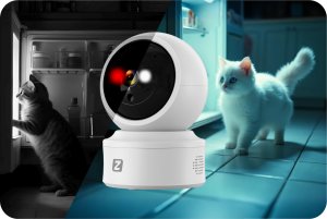 Kamera N4 smart WIFI obrotowa 4MPx IKPW410NV1 Zintronic 3