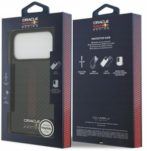 Etui Red Bull Kevlar Powerbar MagSafe do iPhone 17 Pro Max czarny 8