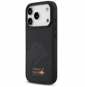 Red Bull Etui Red Bull Meshed Debossed Bull MagSafe do iPhone 17 Pro granatowy 2